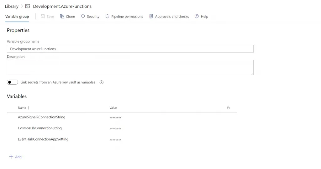 How to update application settings of an Azure Functions App in Azure ...