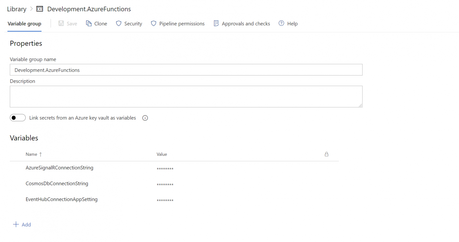 How to update application settings of an Azure Functions App in Azure ...